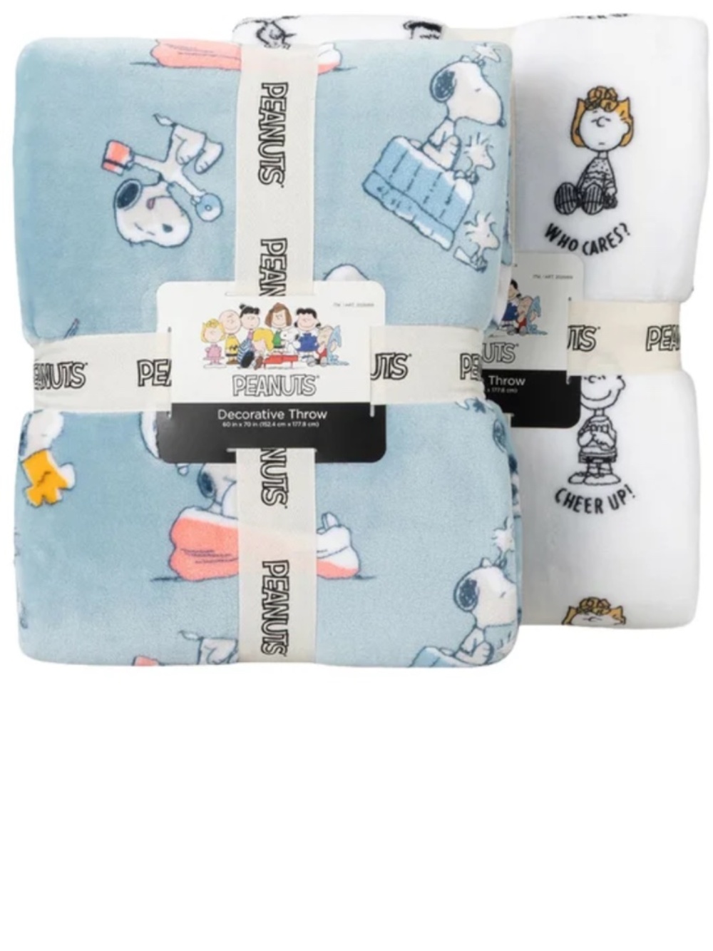 Peanuts Printed VelvetLoft Throw - Picture 2 of 8